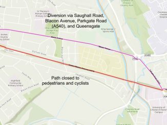 Greenway Closure Diversion Route